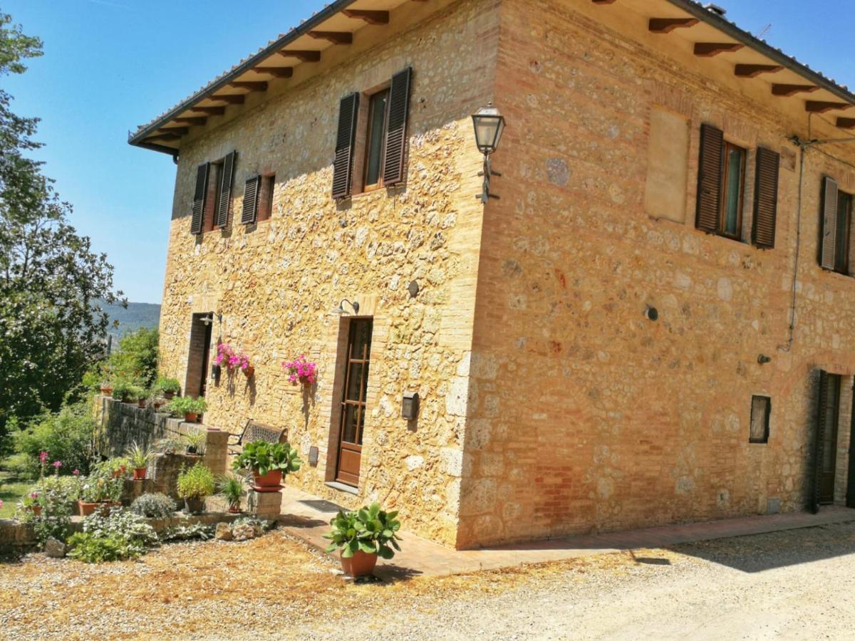 Claudia Vacanza Toscana - Appartamento Nocciolo- 10 Min Da Siena Malignano Exterior photo